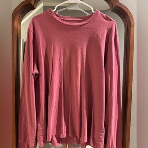 Men’s J Crew long sleeve shirt. Pink color. L size. Lightweight.